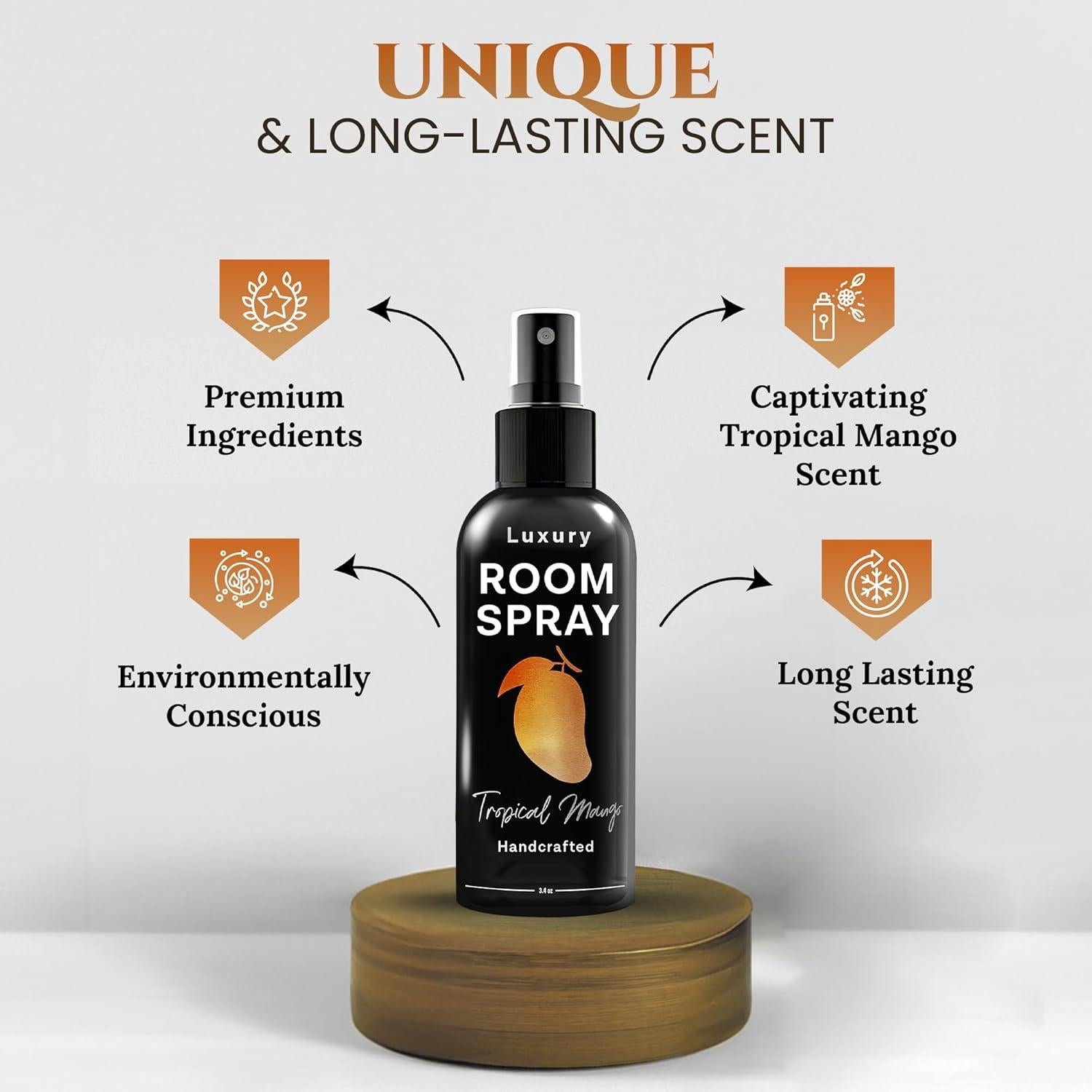 Spray Ambientador 605Products Mango Tropical 96g - Aceites Esenciales