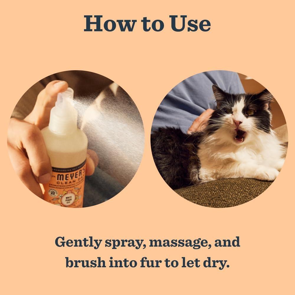 Spray Desodorante para Gatos Mrs. Meyer's Clean Day 226ml Durazno