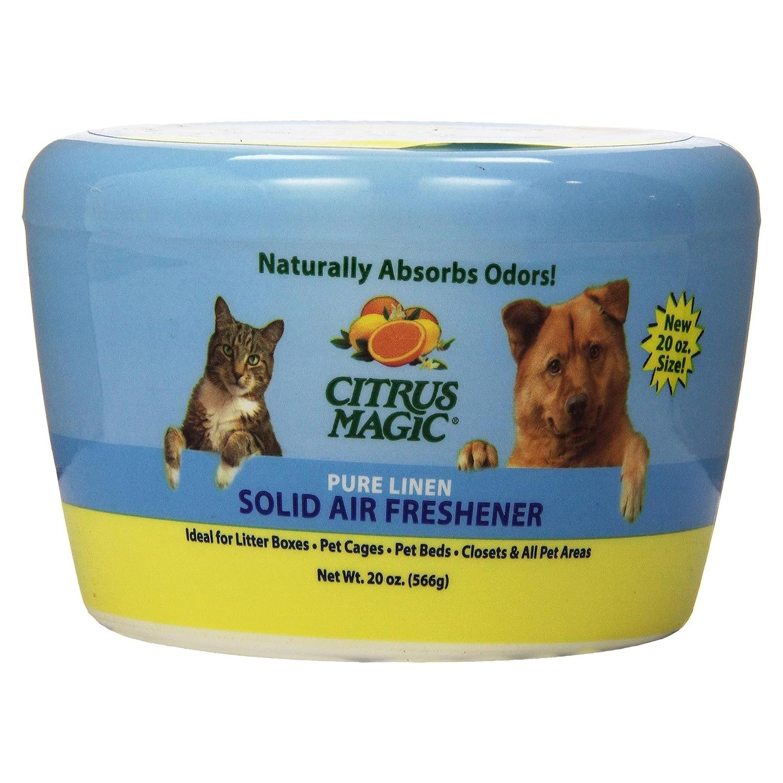 Ambientador Sólido Citrus Magic para Mascotas Lino Puro 567g