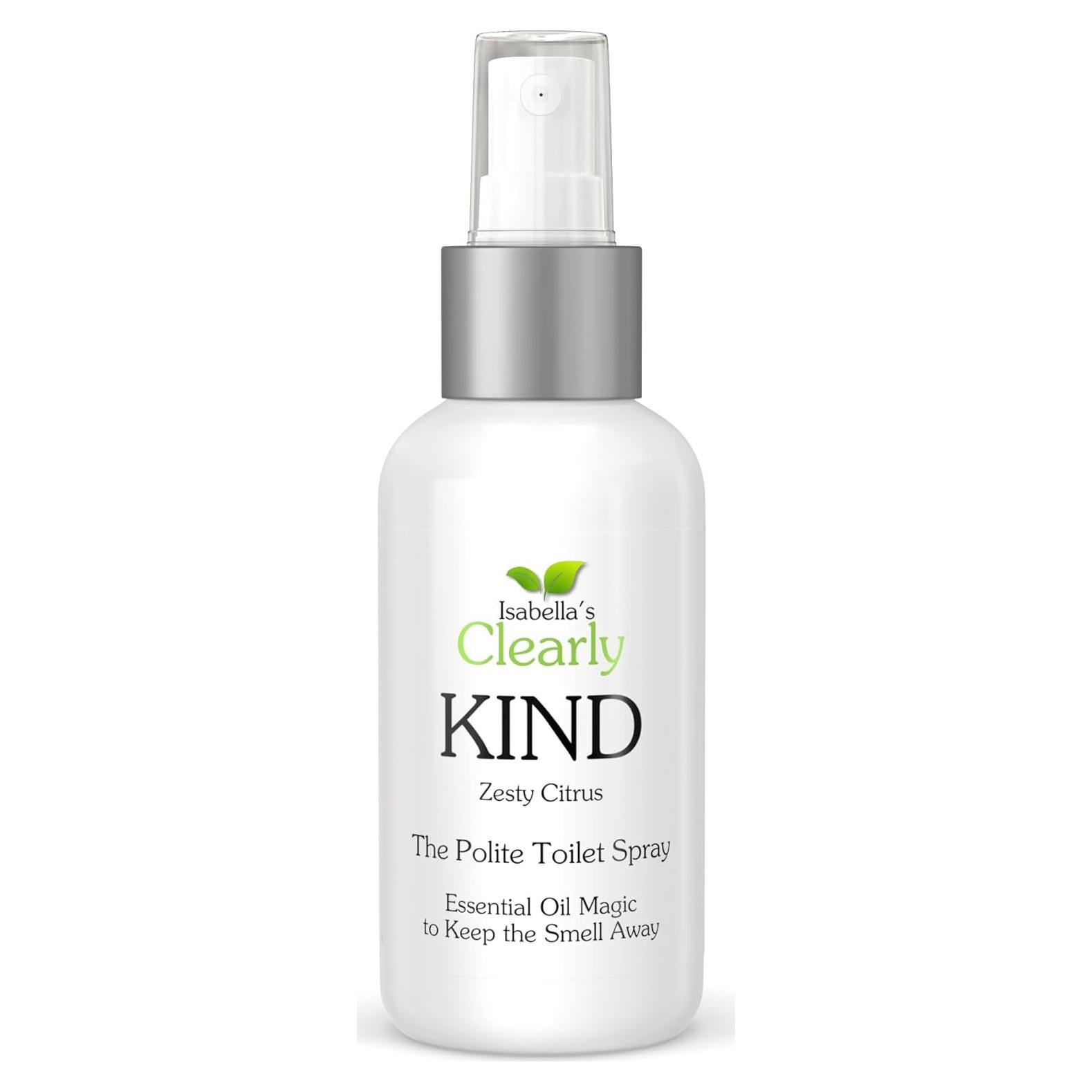 Spray Eliminador de Olores para Inodoro Clearly KIND 118 ml - Cítricos Picantes