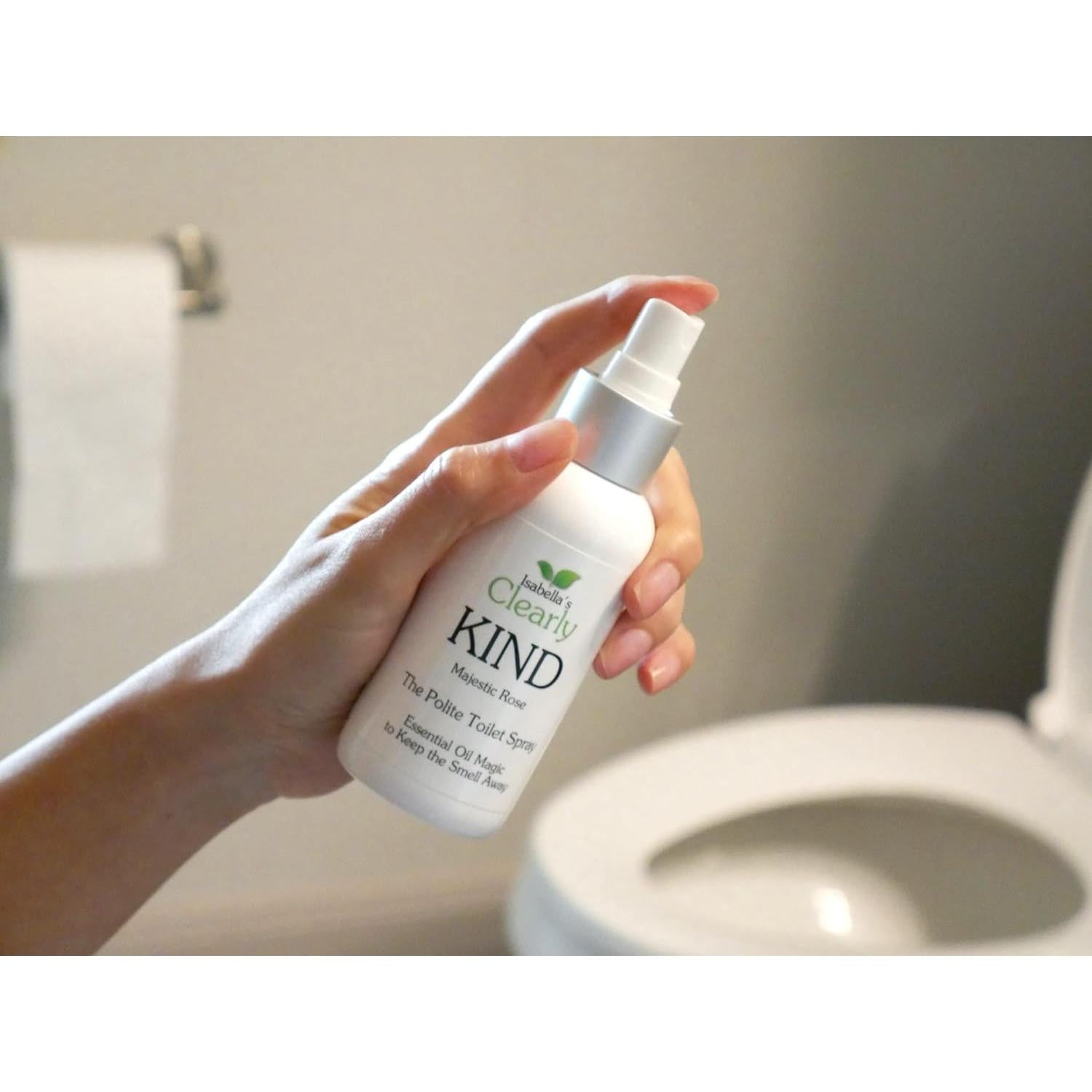 Spray Eliminador de Olores para Inodoro Clearly KIND 118 ml - Cítricos Picantes