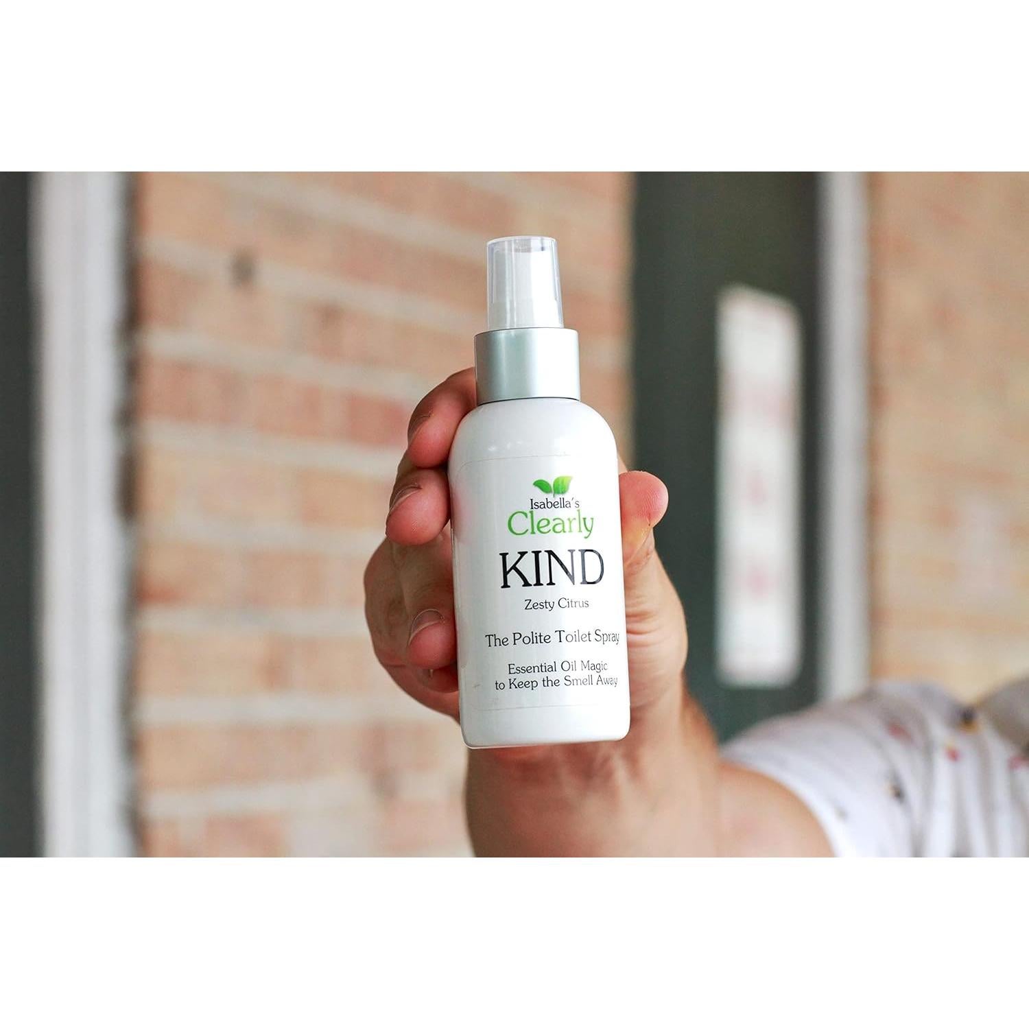 Spray Eliminador de Olores para Inodoro Clearly KIND 118 ml - Cítricos Picantes
