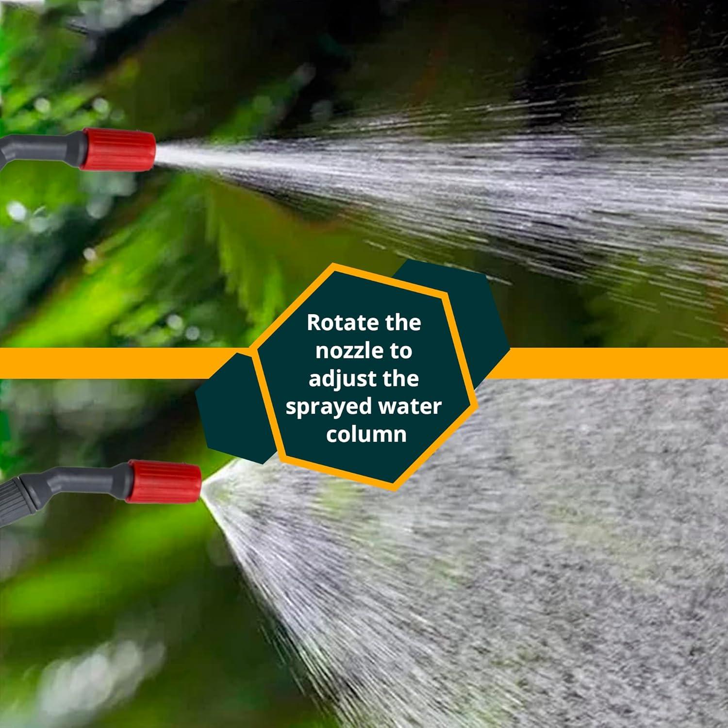 Pulverizador de Jardín SunVara 5L Presión Bomba Ajustable