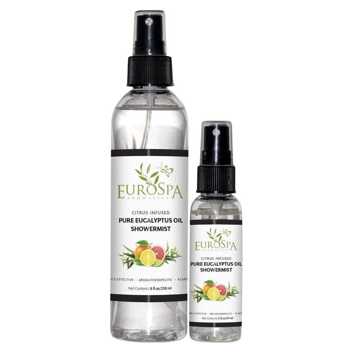 Aceite de Eucalipto Puro EuroSpa Aromatics Spray 226.8ml y 56.7ml