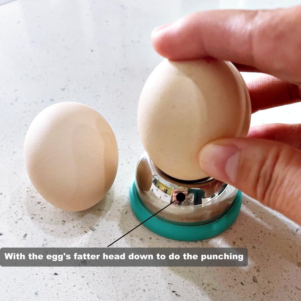 Perforador de Huevos JAWBUSH Acero Inoxidable Manual 31.7g