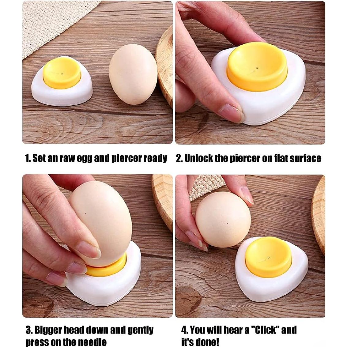 Juego de Soportes para Huevos Jawbush con Cucharas y Perforador