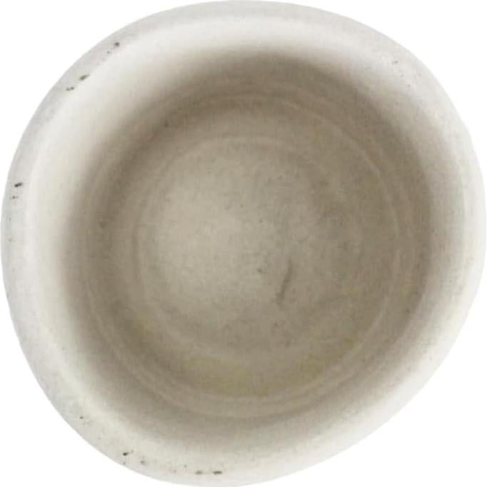 Taza para Huevos de Cerámica Roro Minimalista Blanca - Set de 2