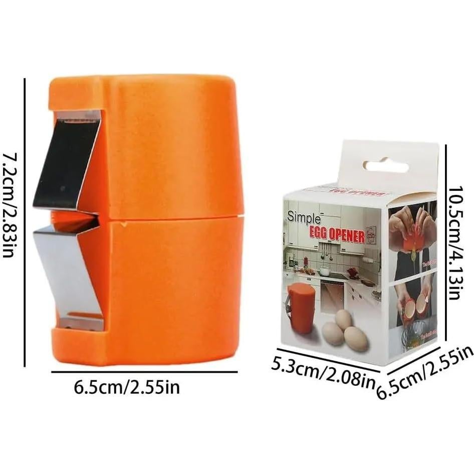 Abridor de cáscaras de huevo Darfooper 3PCS acero inoxidable