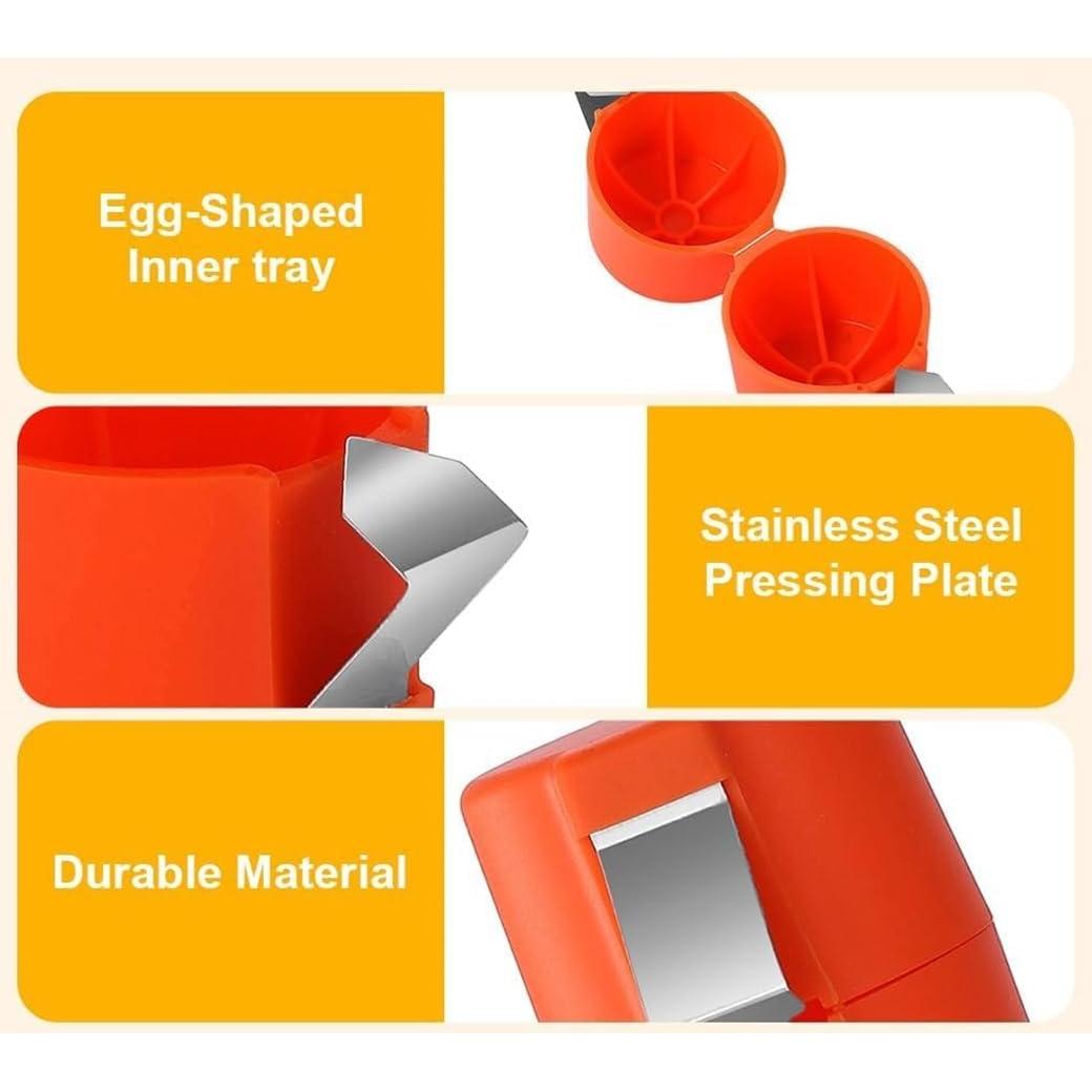 Abridor de cáscaras de huevo Darfooper 3PCS acero inoxidable