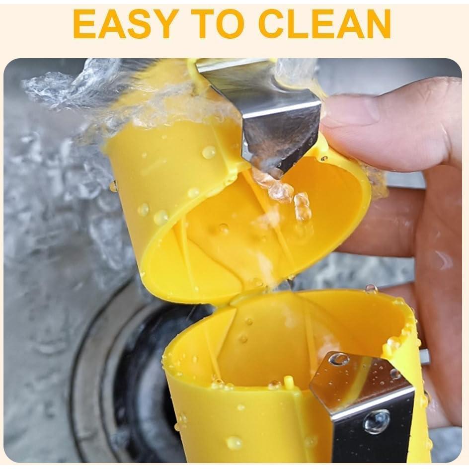 Abridor de cáscaras de huevo Darfooper 3PCS acero inoxidable