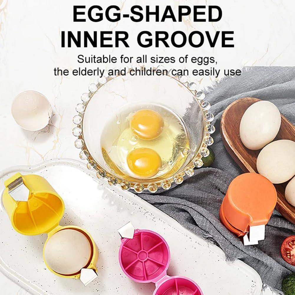 Abridor de cáscaras de huevo Darfooper 3PCS acero inoxidable
