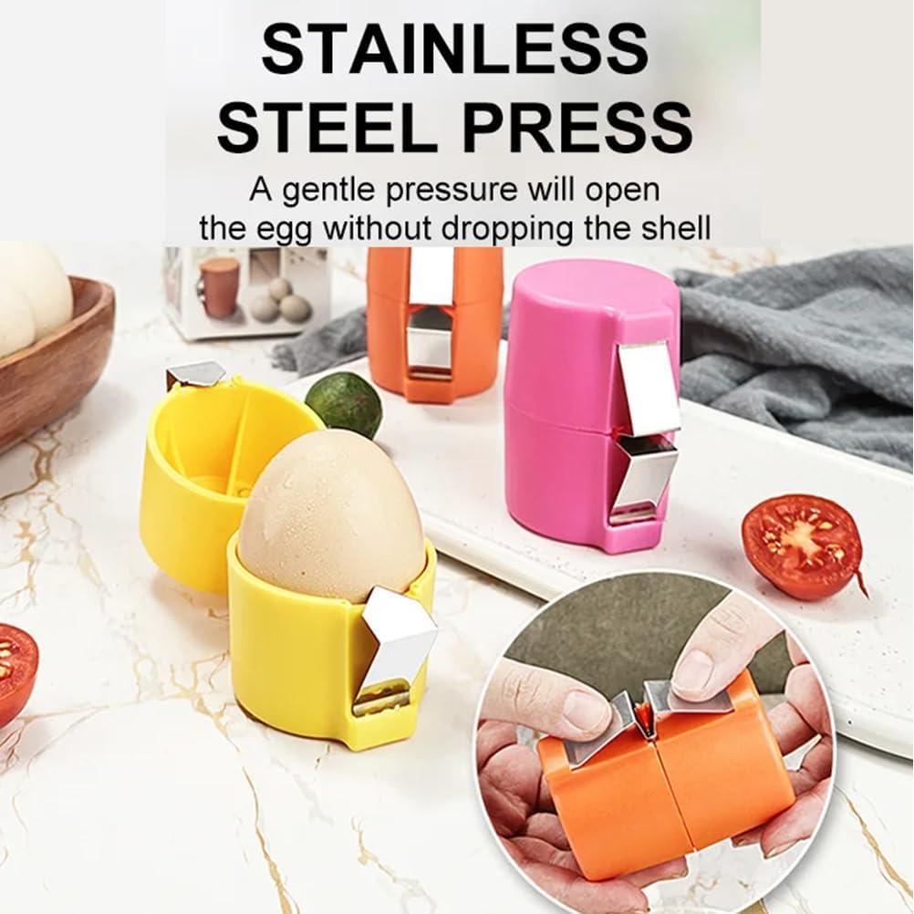 Abridor de cáscaras de huevo Darfooper 3PCS acero inoxidable
