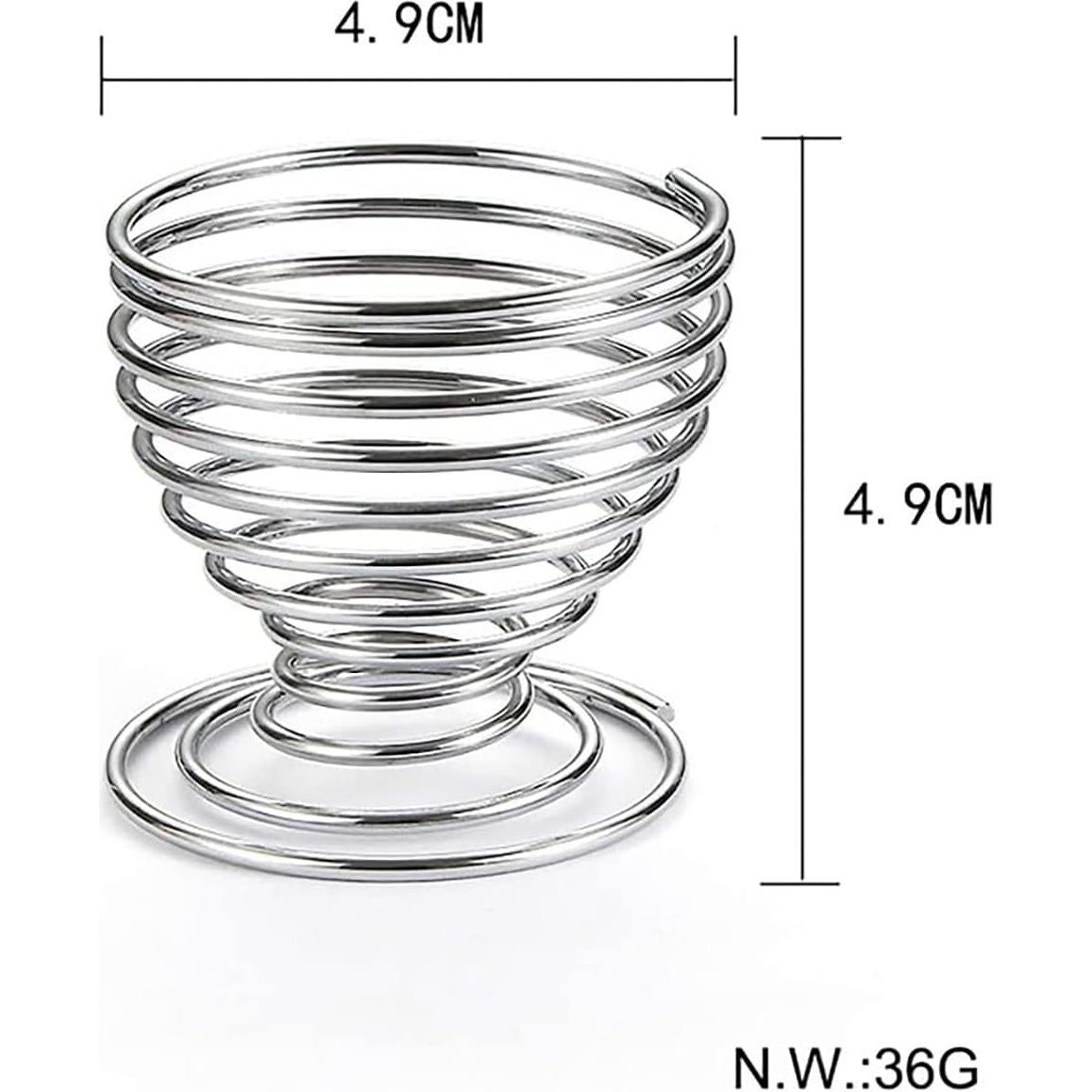 Cortador de Huevos Mayata 2PCS Acero Inoxidable 10.5cm