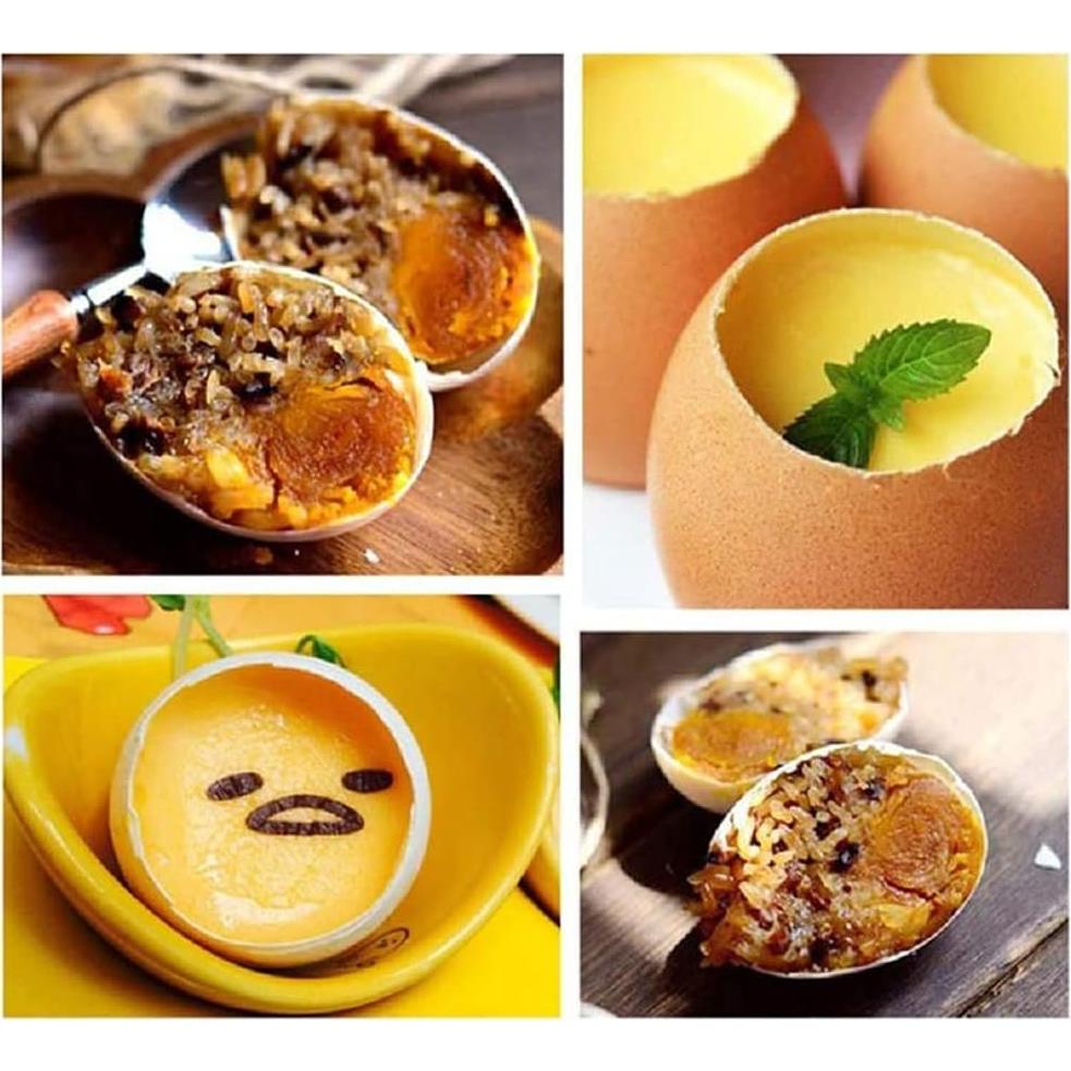 Cortador de Huevos Mayata 2PCS Acero Inoxidable 10.5cm