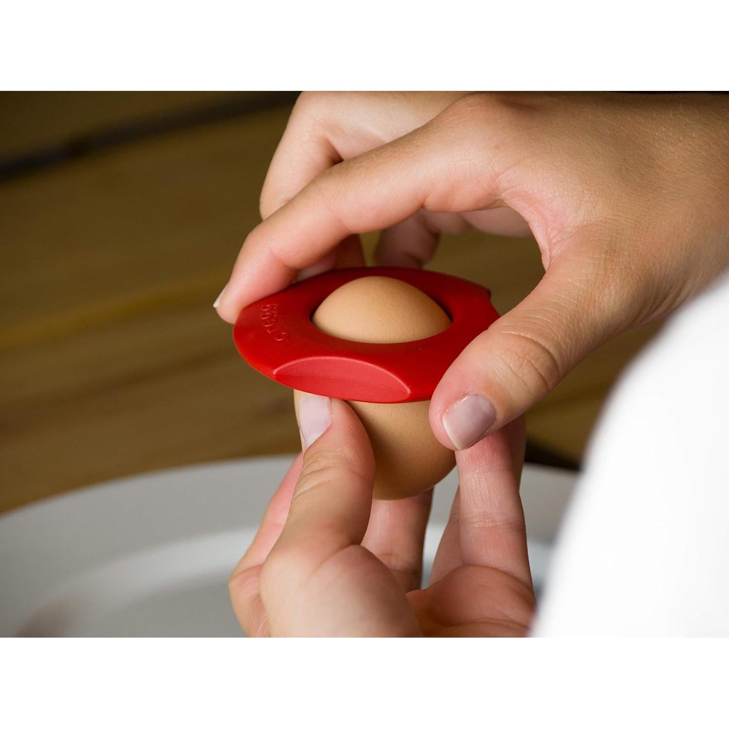 Cortador de Huevos 3 en 1 Cregg - Brainstream - Rojo