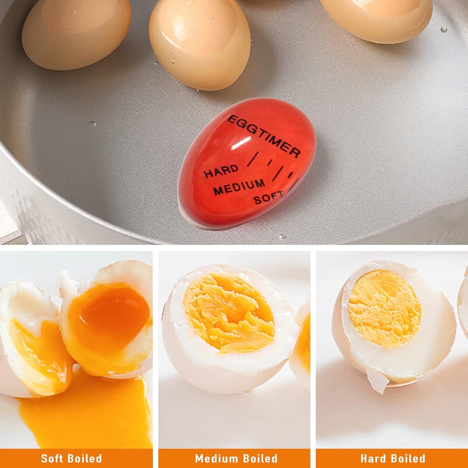 Juego de Tazas para Huevos MOLFUJ con Cucharas y Cortador