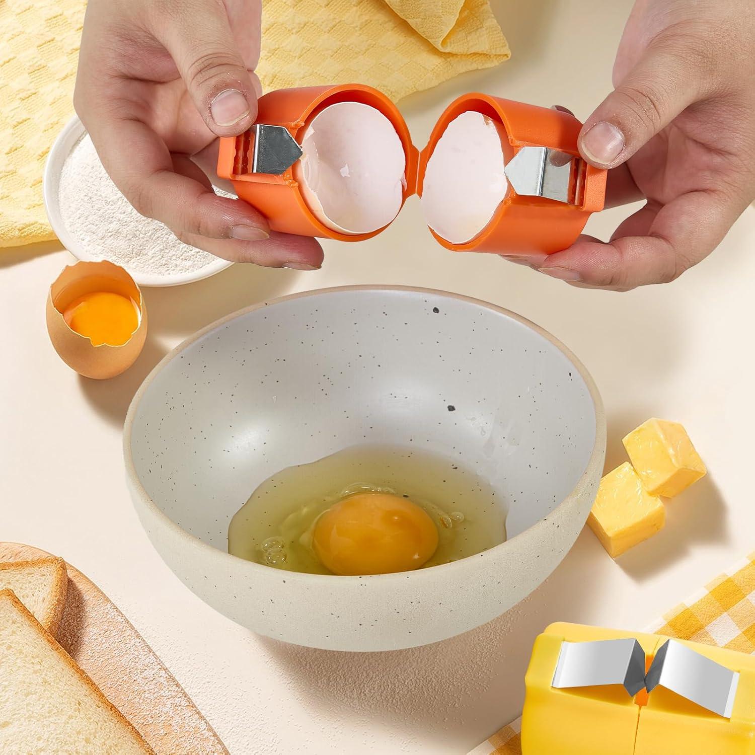 Abridor de Cáscaras de Huevo MBWJWTXQ Amarillo Acero Inoxidable