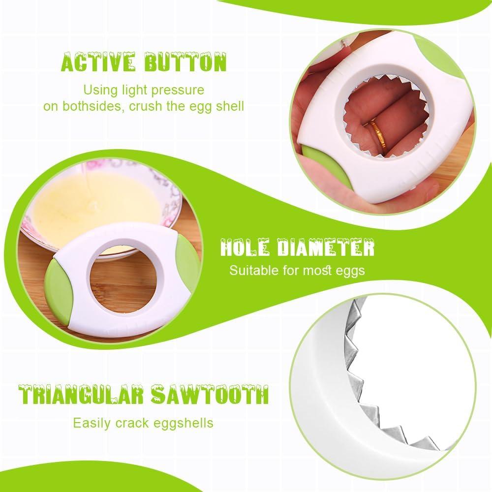 Abridor de Cáscaras de Huevo HOAIME Amarillo, Pelador Mejorado 2025