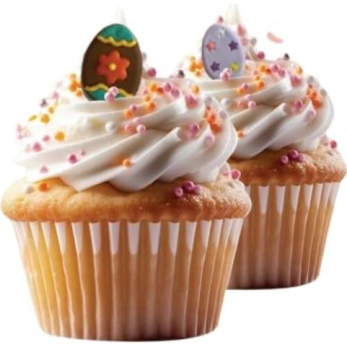 Decoraciones Comestibles de Cupcakes de Pascua Oasis Supply - 9 Unidades