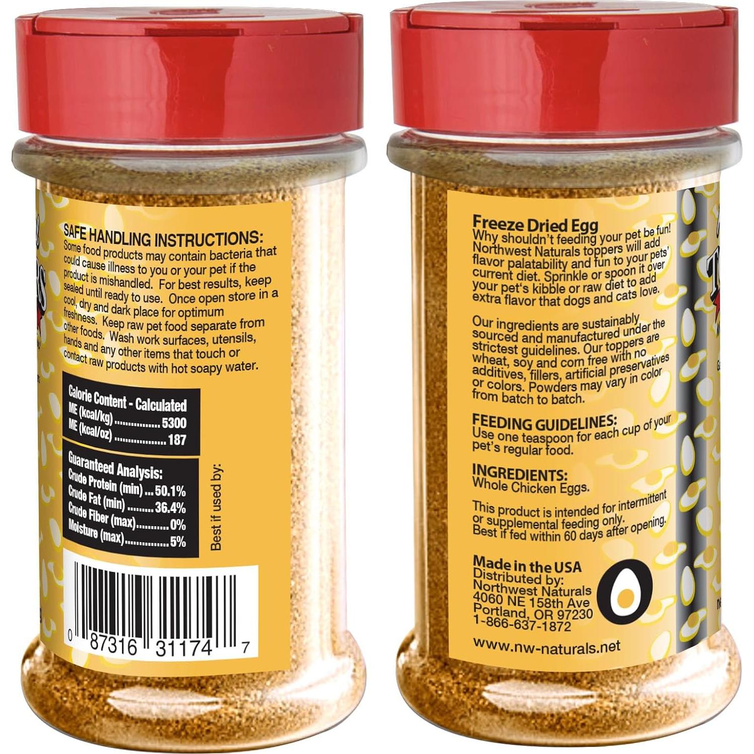 Huevo de Pollo Entero Liofilizado Northwest Naturals 113 g