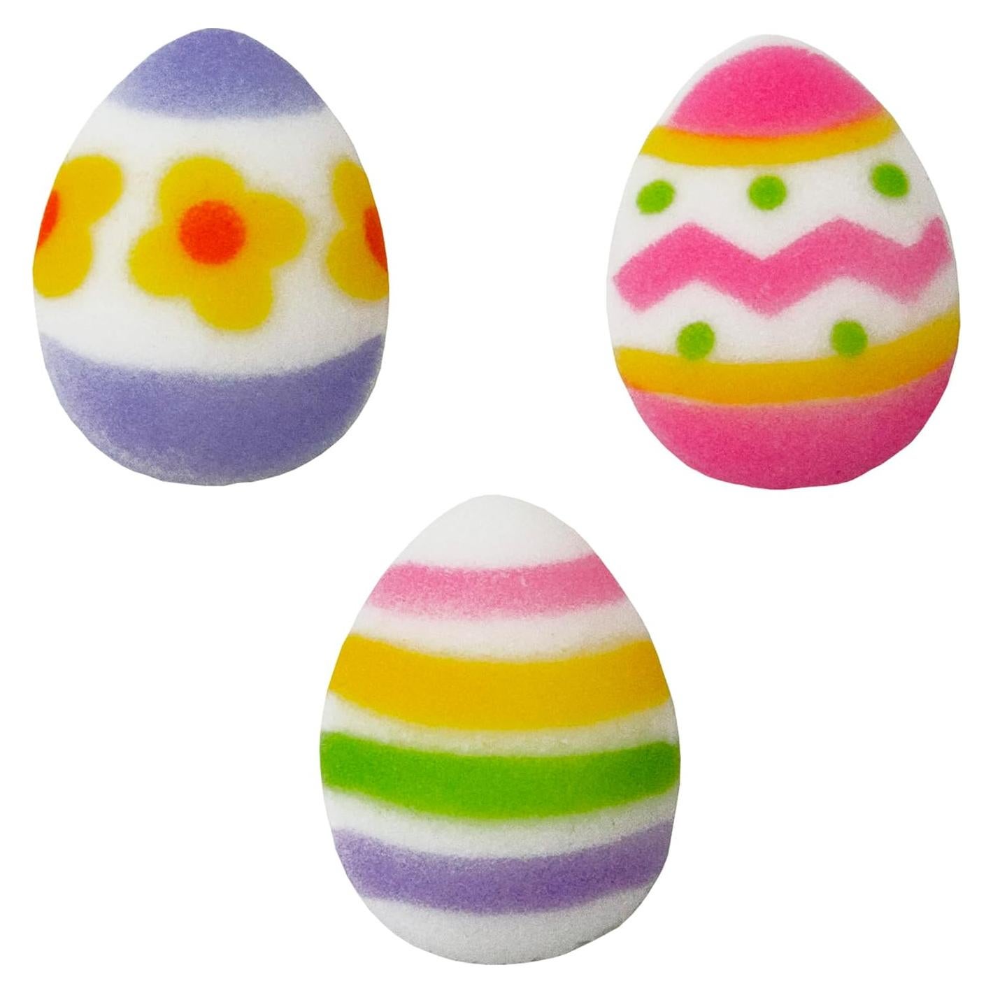 Decoraciones Comestibles de Azúcar DecoPac - 132 Huevos de Pascua