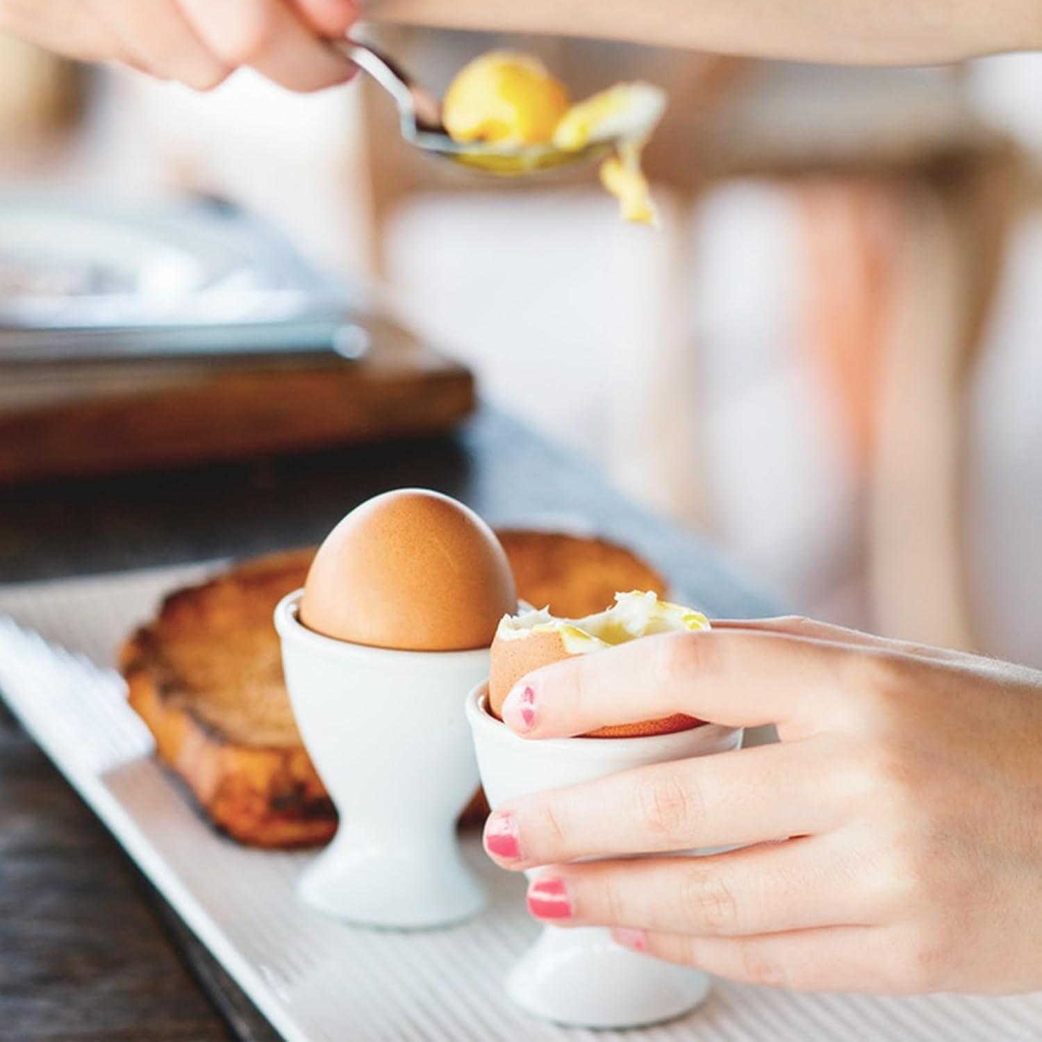 Juego de Rompehuevos Axigundaone 9 Piezas con Tazas y Cucharas