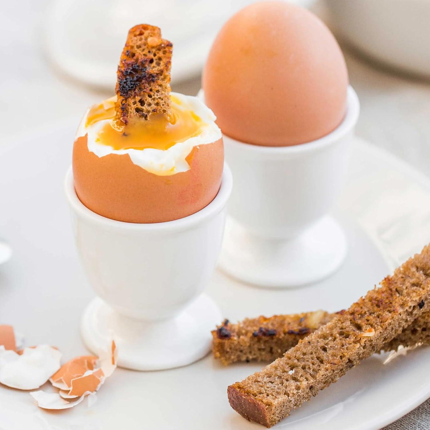 Juego de Rompehuevos Axigundaone 9 Piezas con Tazas y Cucharas