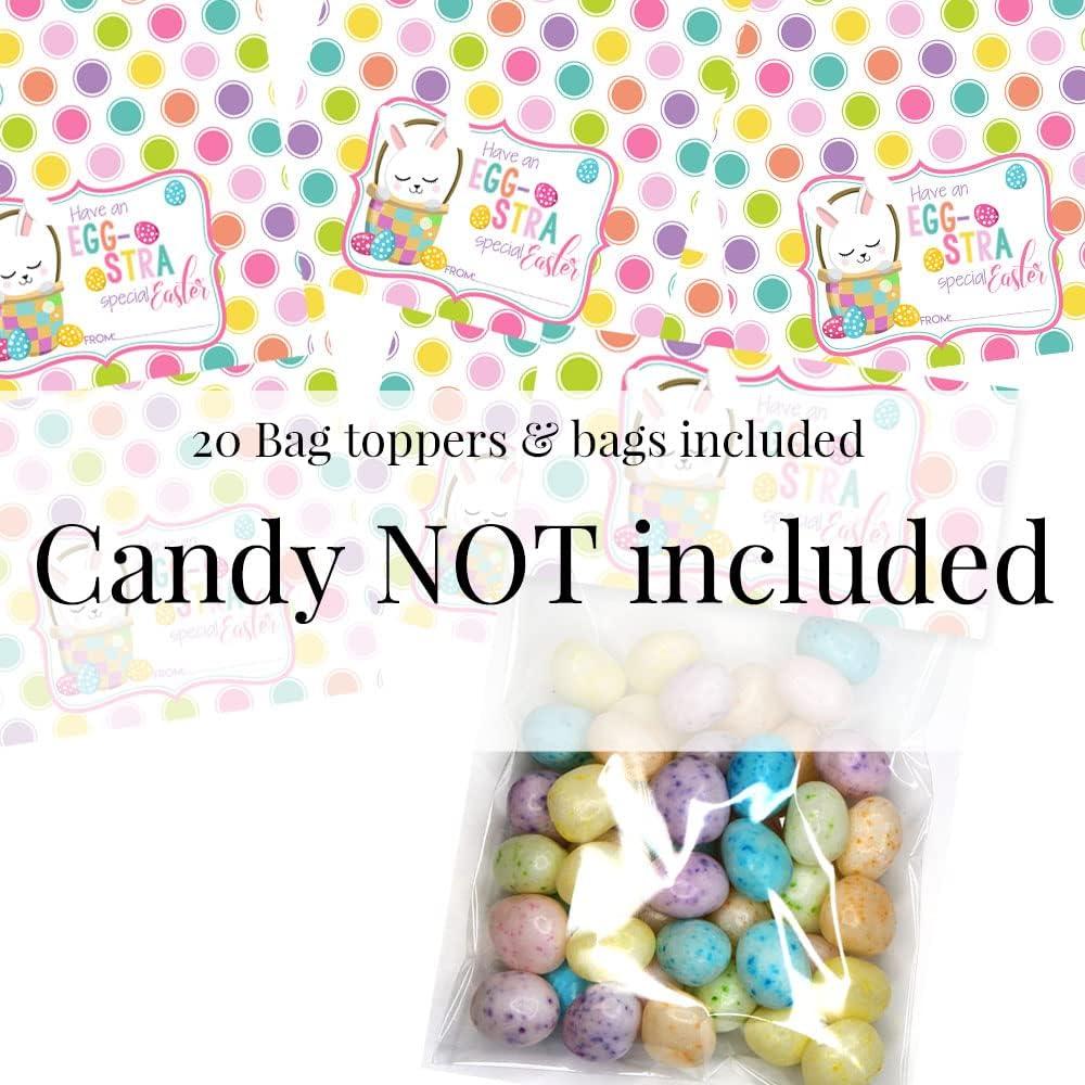 Toppers de Bolsa de Pascua Amanda Creation - Set de 20 Unidades