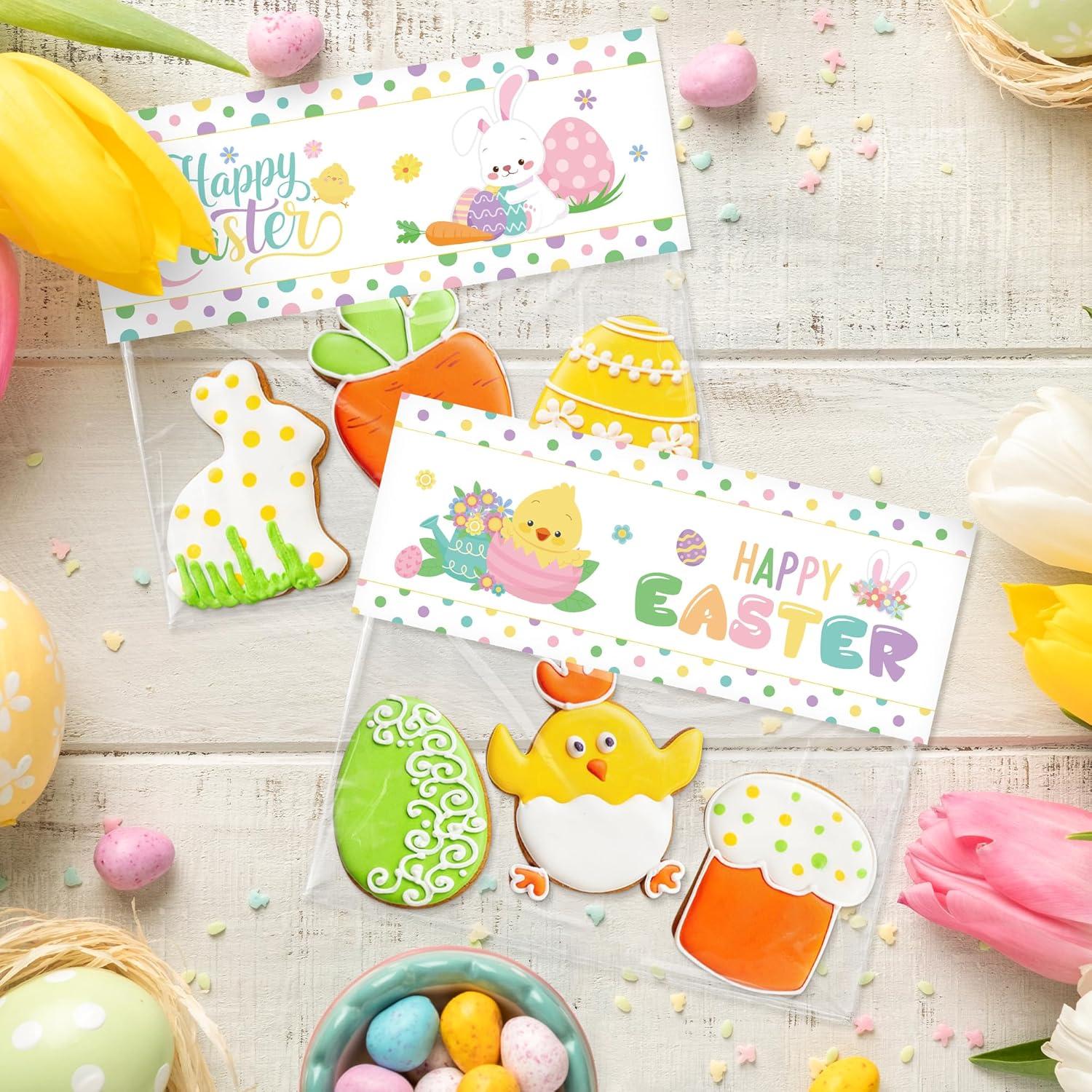 Set de 46 Toppers y Tarjetas de Regalo Pascua K1tpde