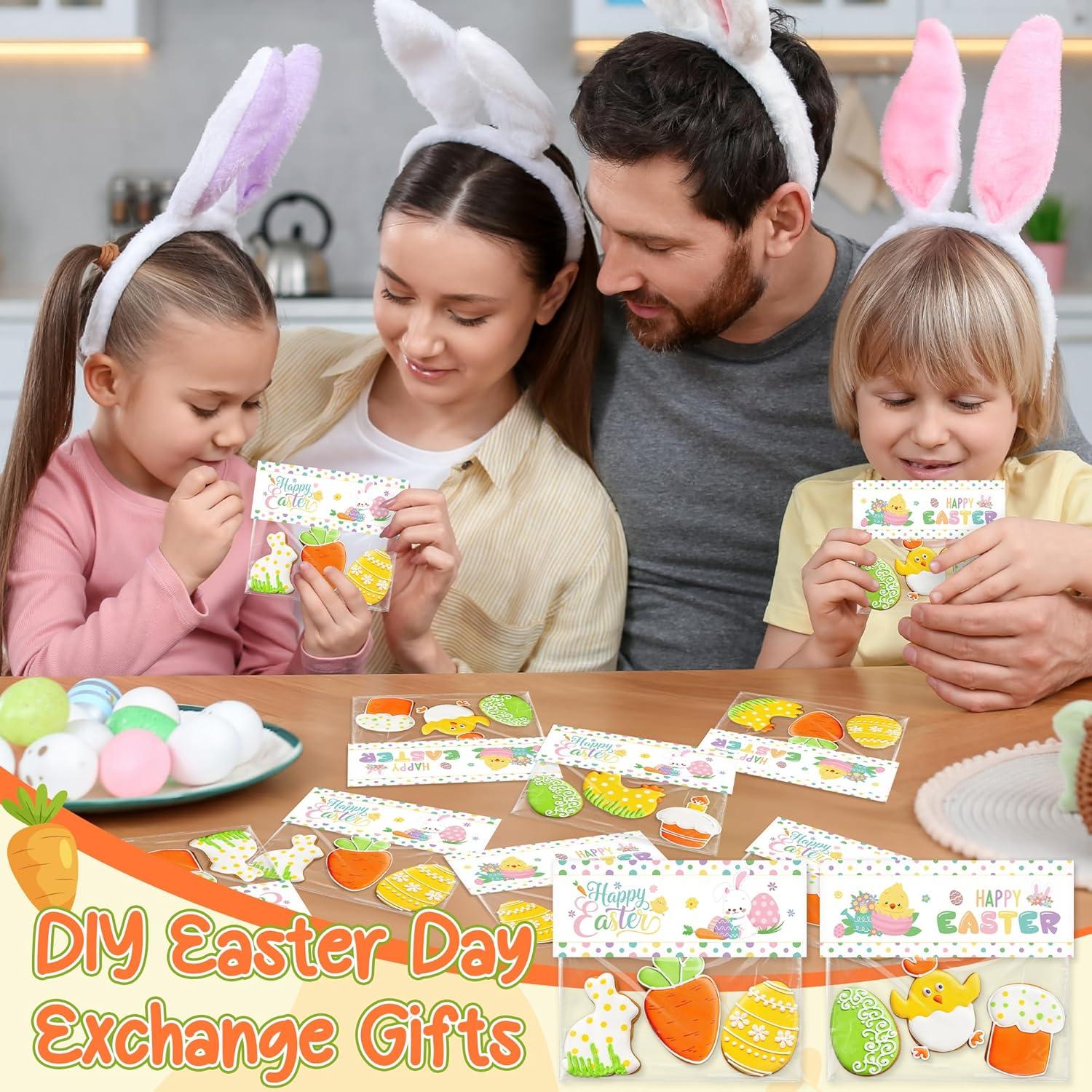 Set de 46 Toppers y Tarjetas de Regalo Pascua K1tpde