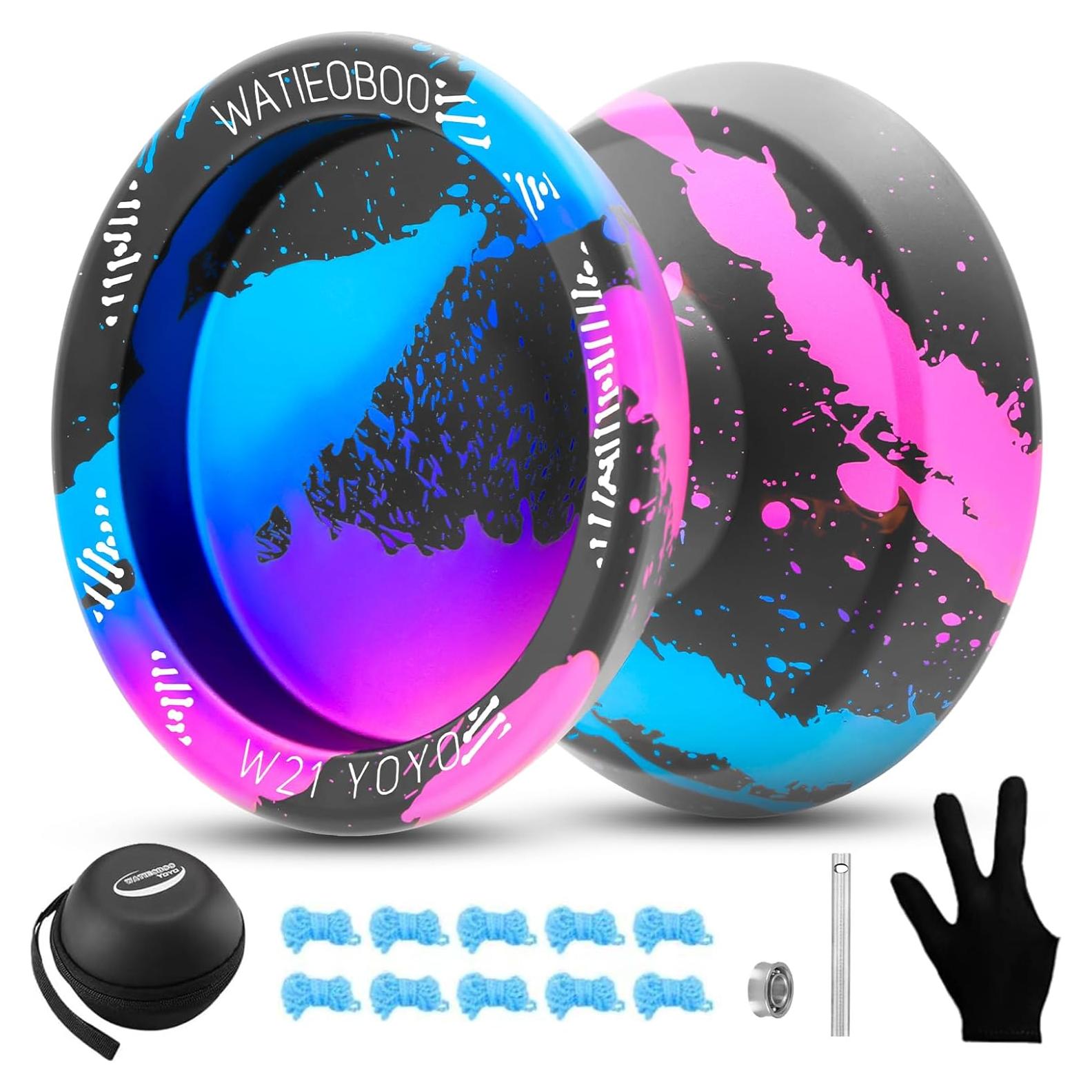 Yoyo WATIEOBOO R8 Profesional de Metal con Accesorios