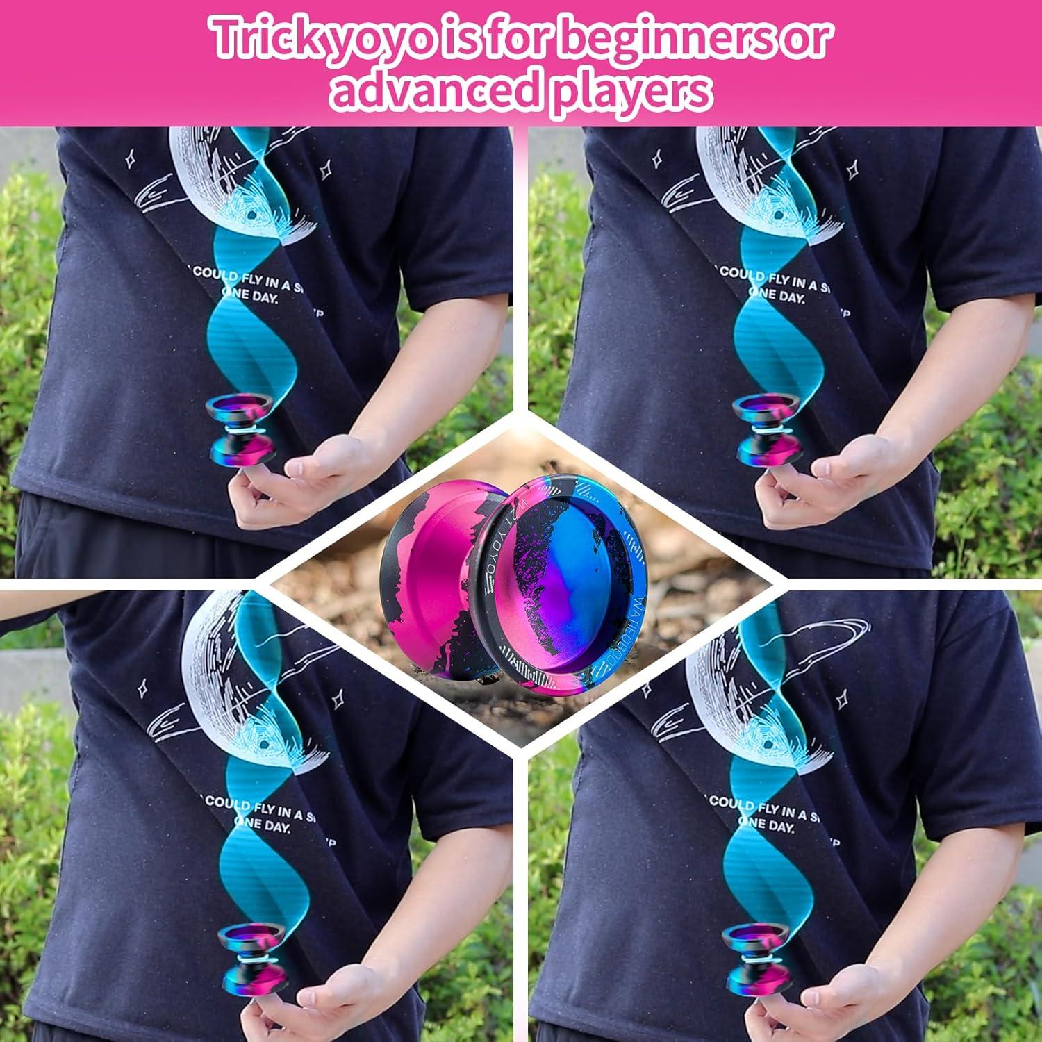 Yoyo WATIEOBOO R8 Profesional de Metal con Accesorios