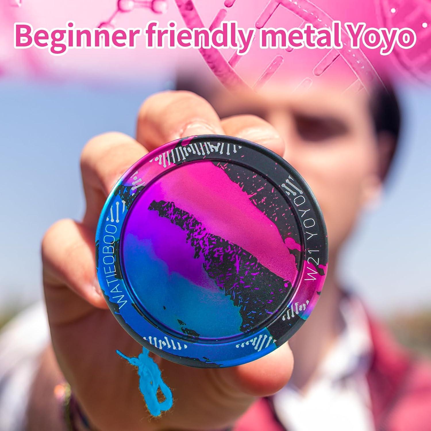 Yoyo WATIEOBOO R8 Profesional de Metal con Accesorios