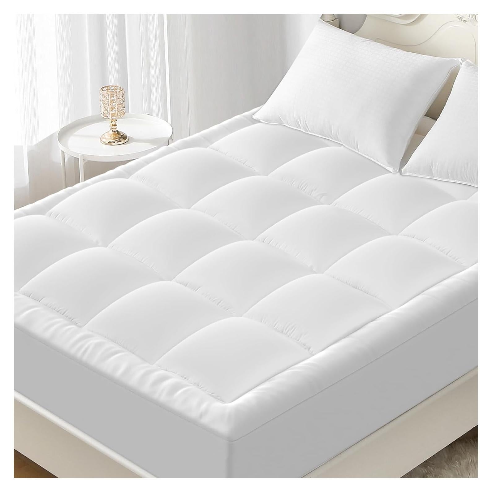 Colchón Superior Queen YUGYVOB Extra Grueso Transpirable 20-53 cm