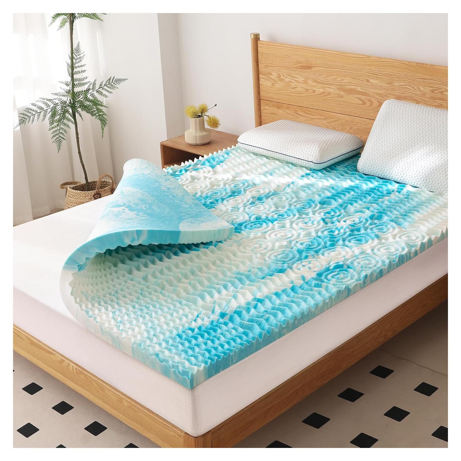 Colchón Acolchado AMICLIBER Queen 5 Zonas Espuma con Memoria