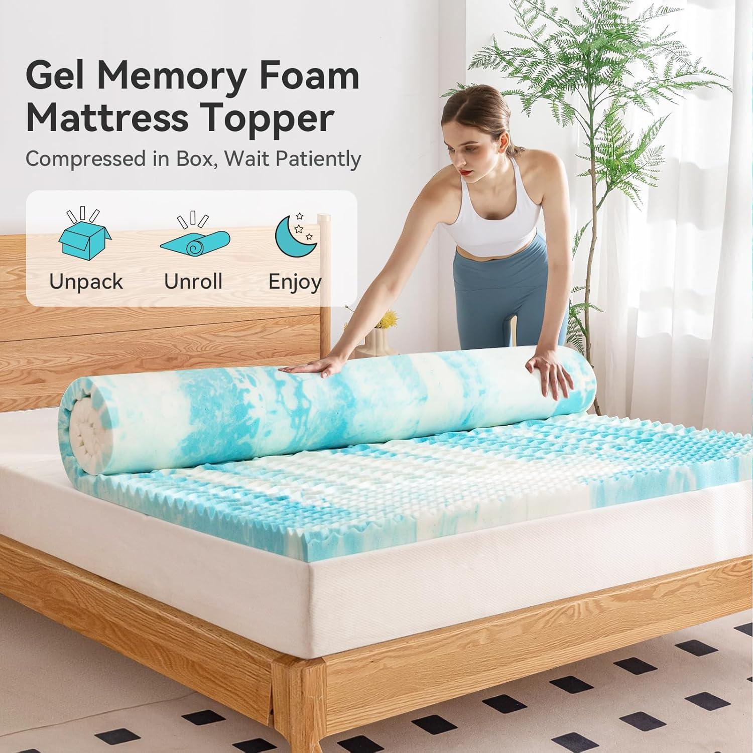 Colchón Acolchado AMICLIBER Queen 5 Zonas Espuma con Memoria