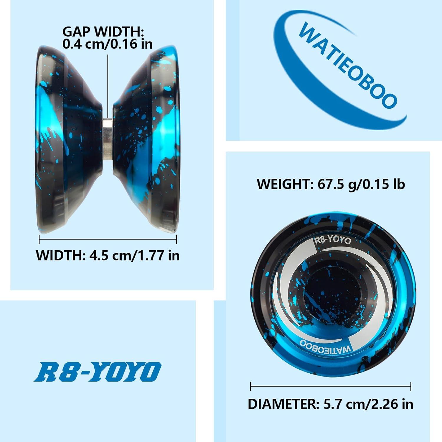 Yoyo WATIEOBOO R8 Responsivo y No Responsivo 9cm