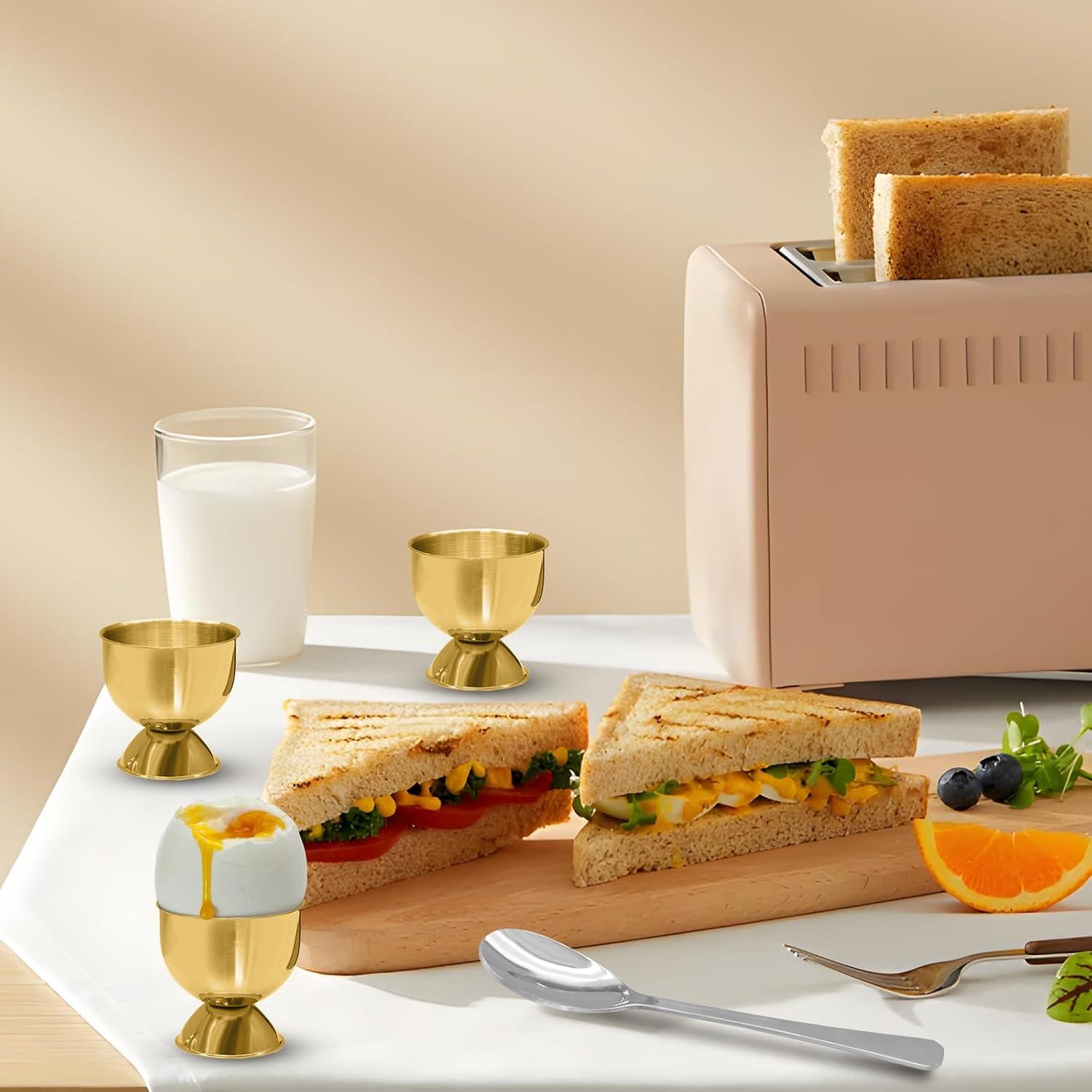 Juego de 9 Abridores de Huevo Acero Inoxidable Vibedor