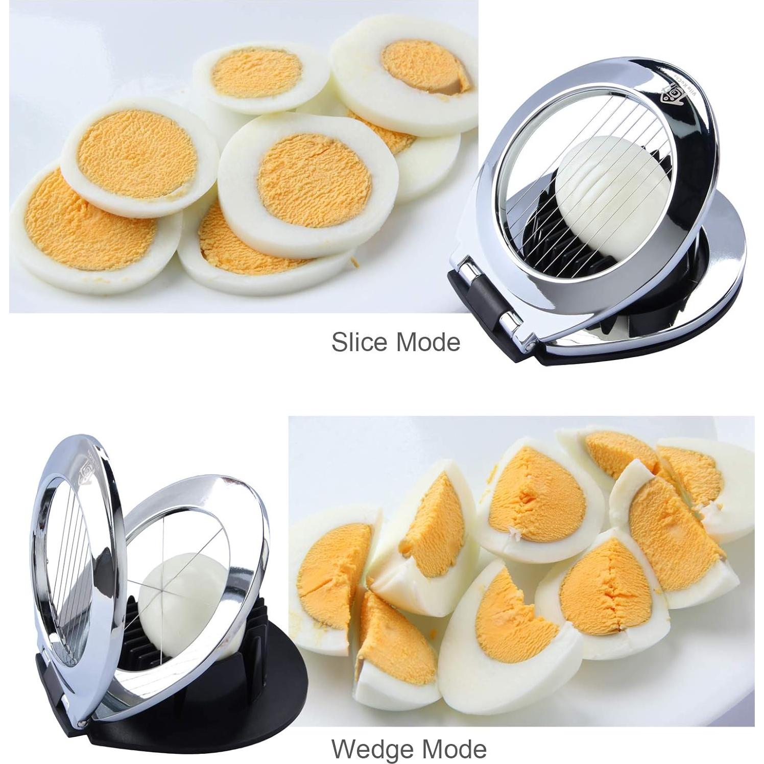 Cortador de Huevos Vila KuChe de Acero Inoxidable 2 en 1