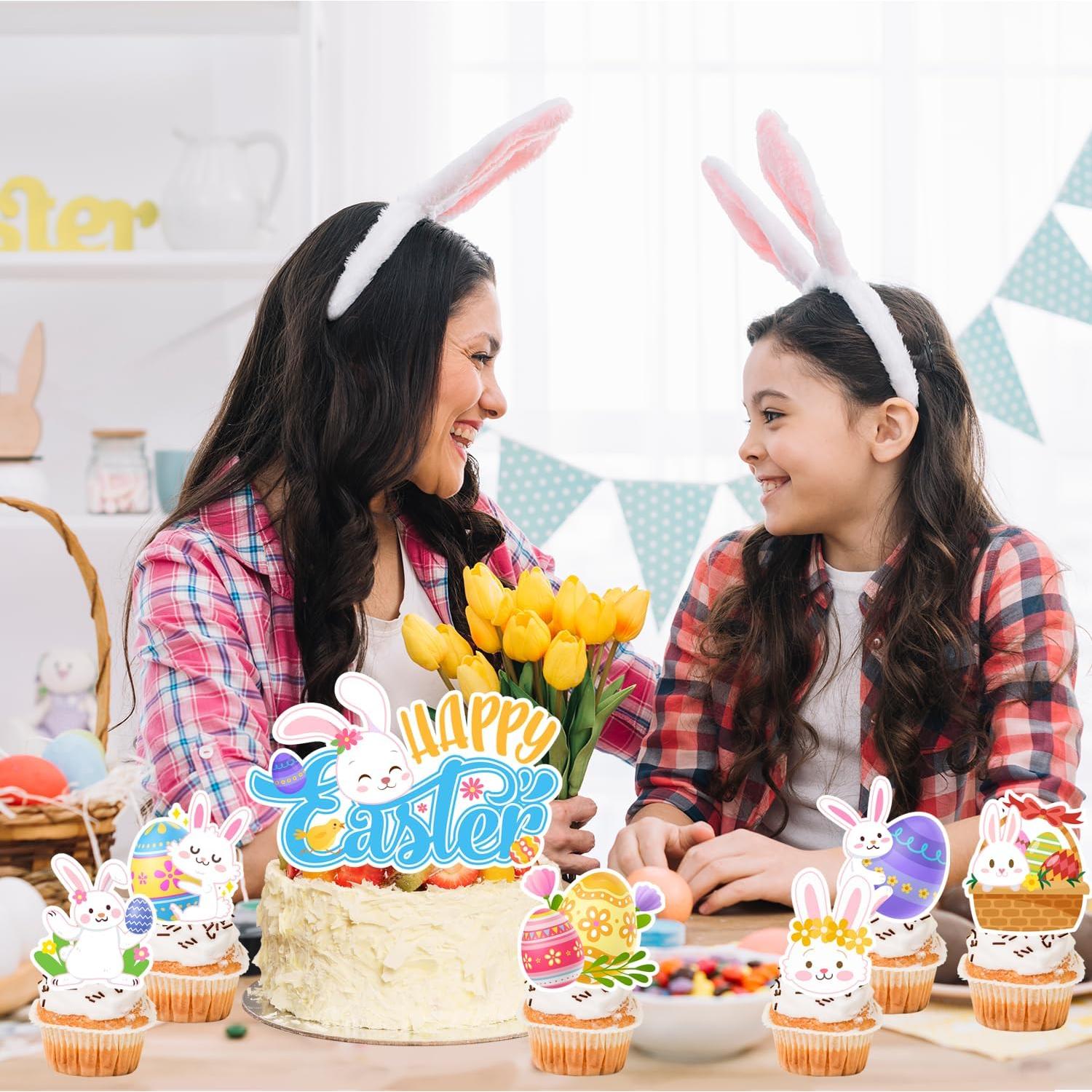 25 Piezas Decoraciones de Pastel de Pascua Fruitful Jewelry