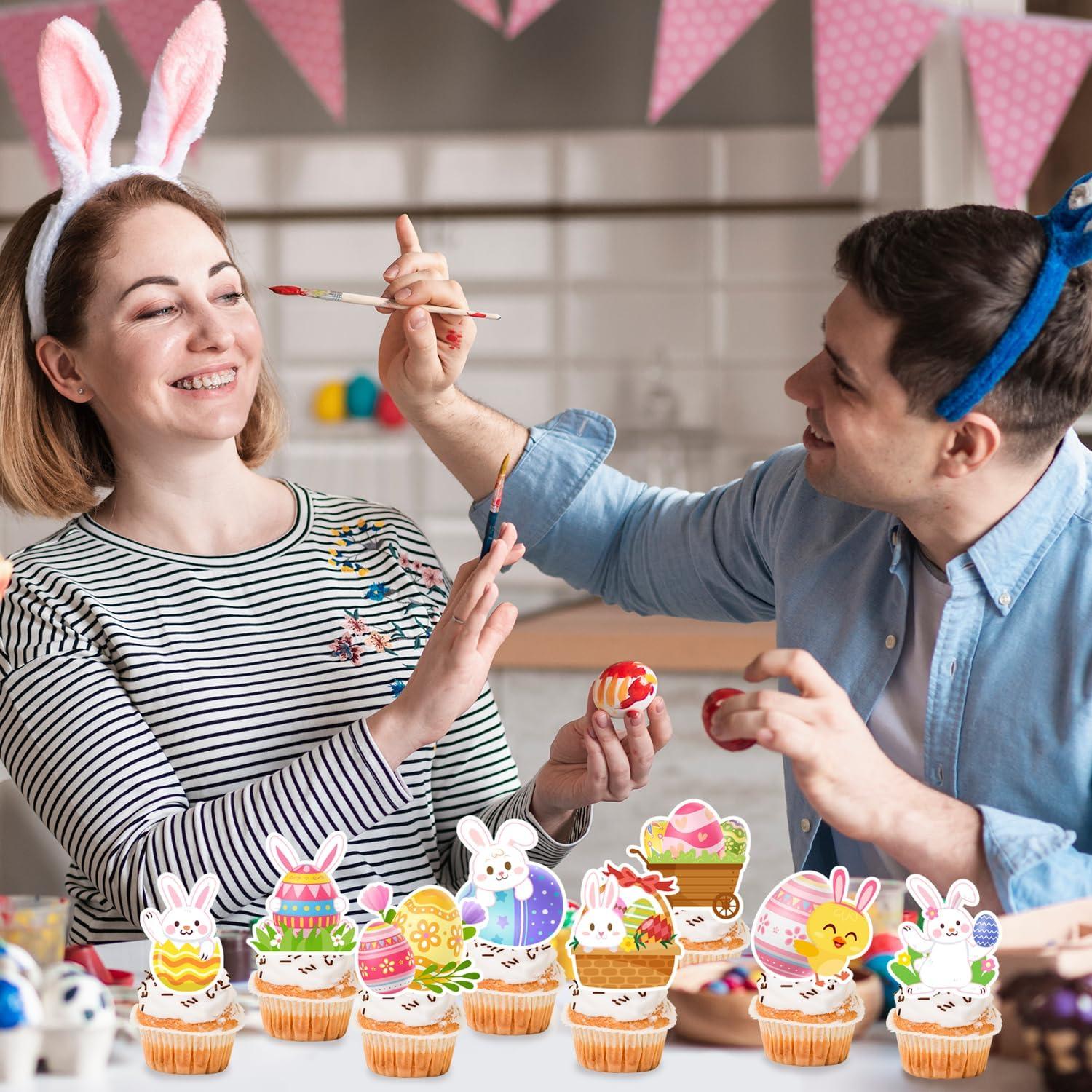 25 Piezas Decoraciones de Pastel de Pascua Fruitful Jewelry