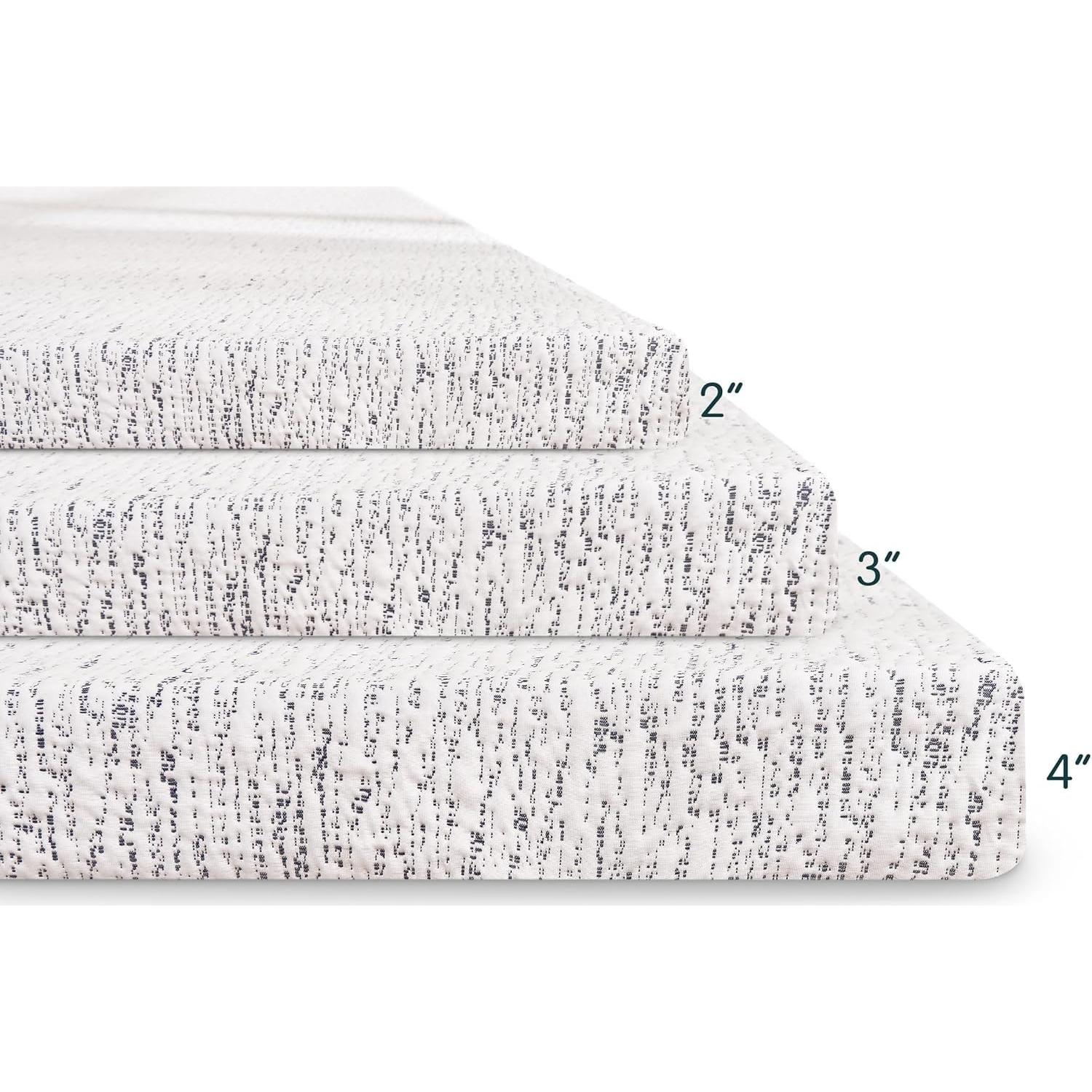 Colchón Topper SyMax Reina 5 cm Espuma Viscoelástica con Gel