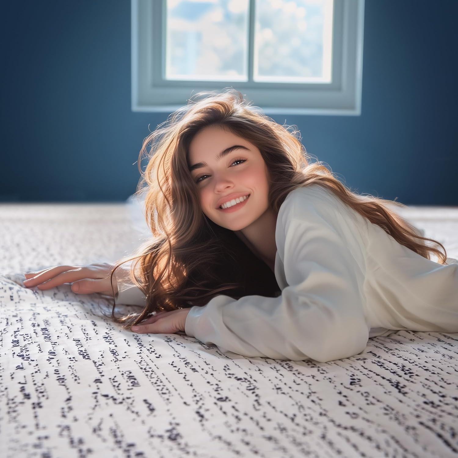 Colchón Topper SyMax Reina 5 cm Espuma Viscoelástica con Gel