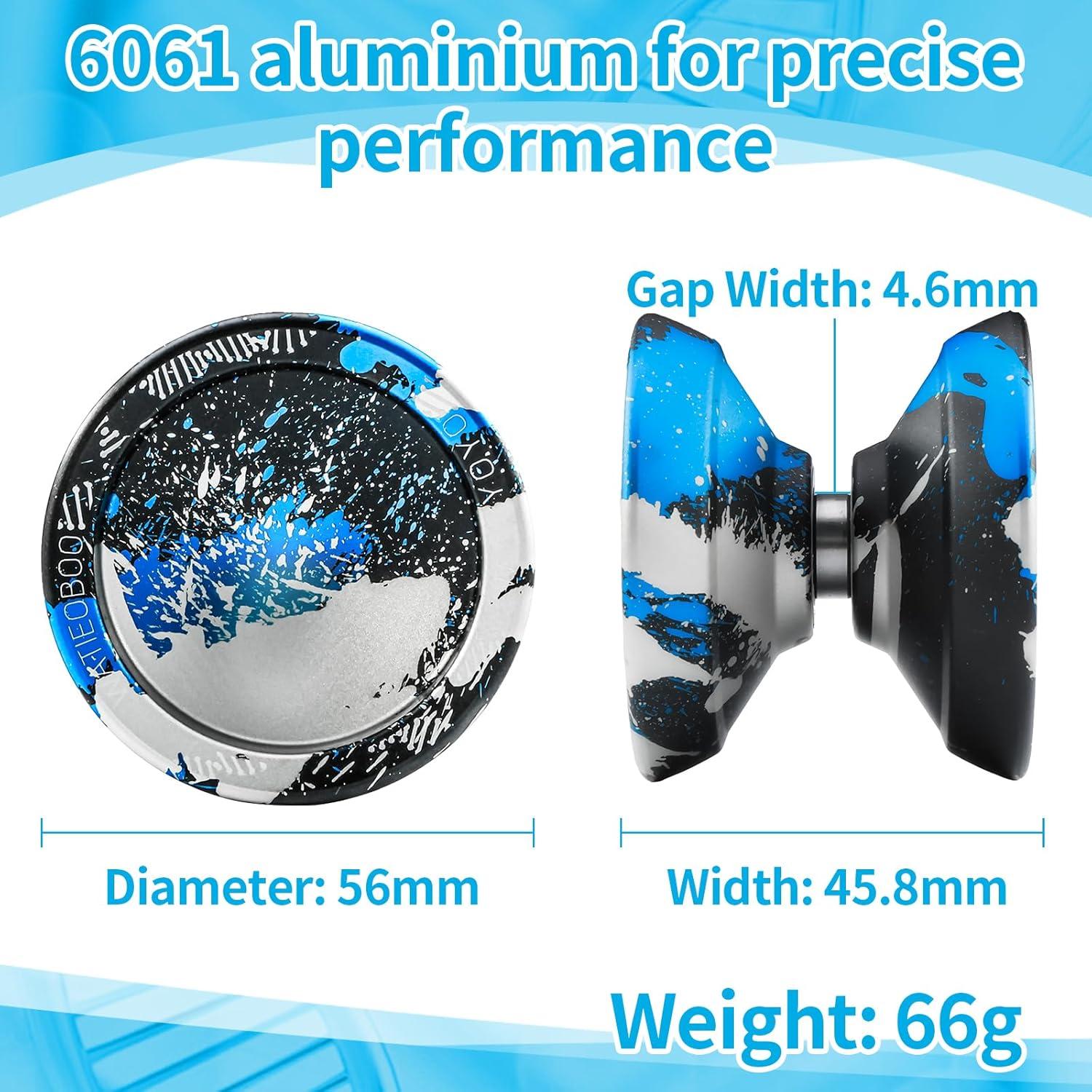 Yoyo WATIEOBOO R8 Profesional de Metal con Accesorios