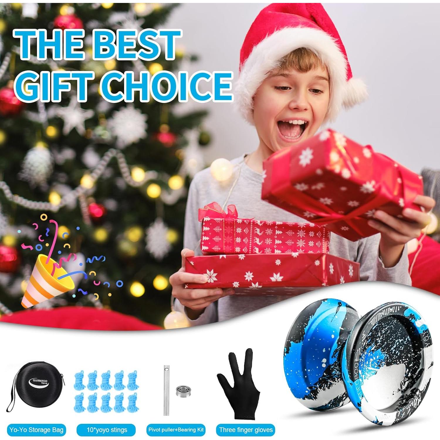 Yoyo WATIEOBOO R8 Profesional de Metal con Accesorios