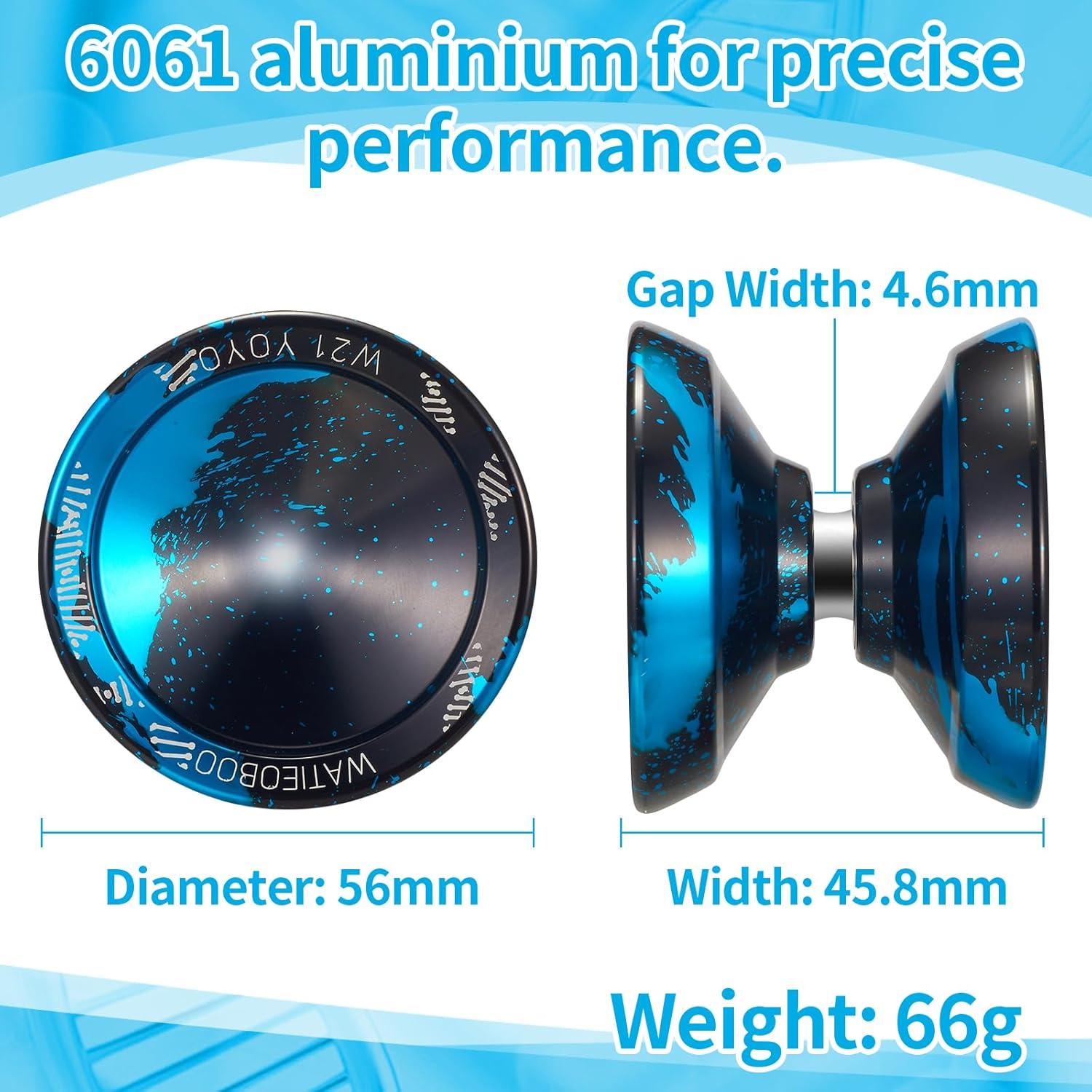 Yoyo WATIEOBOO R8 Profesional de Metal con Accesorios