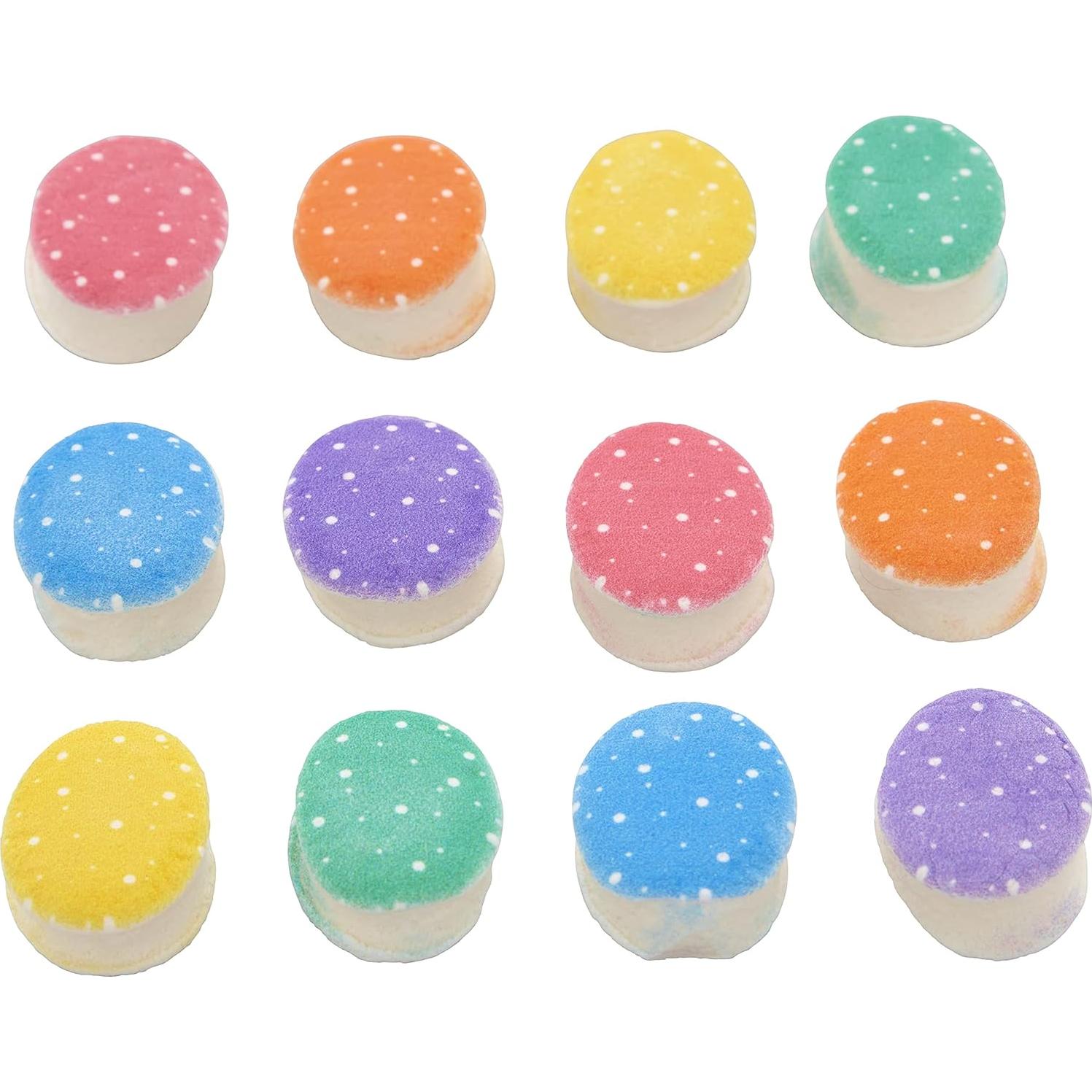 Decoraciones de Malvavisco en Forma de Huevo Wilton - 12 Pzas