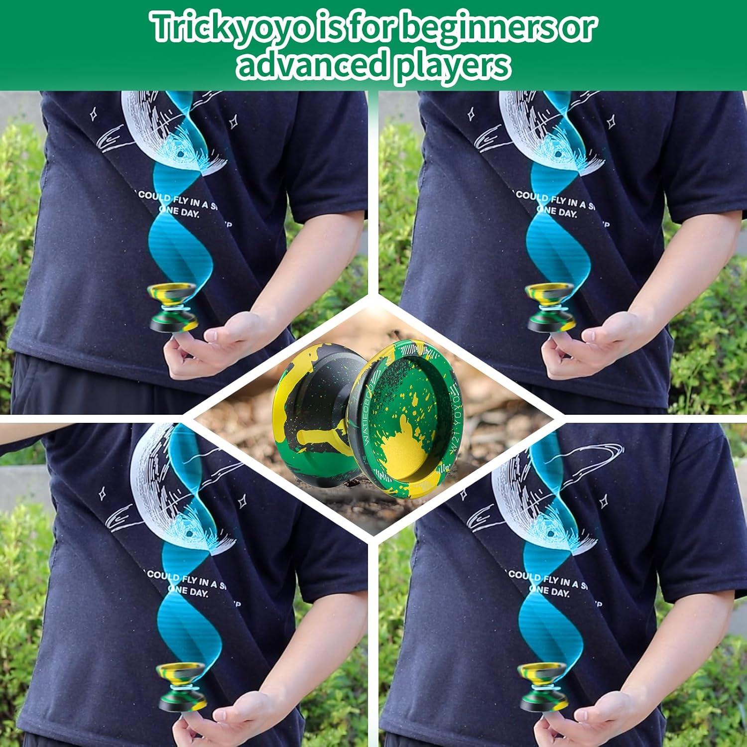 Yoyo WATIEOBOO W21 Profesional de Metal con Accesorios