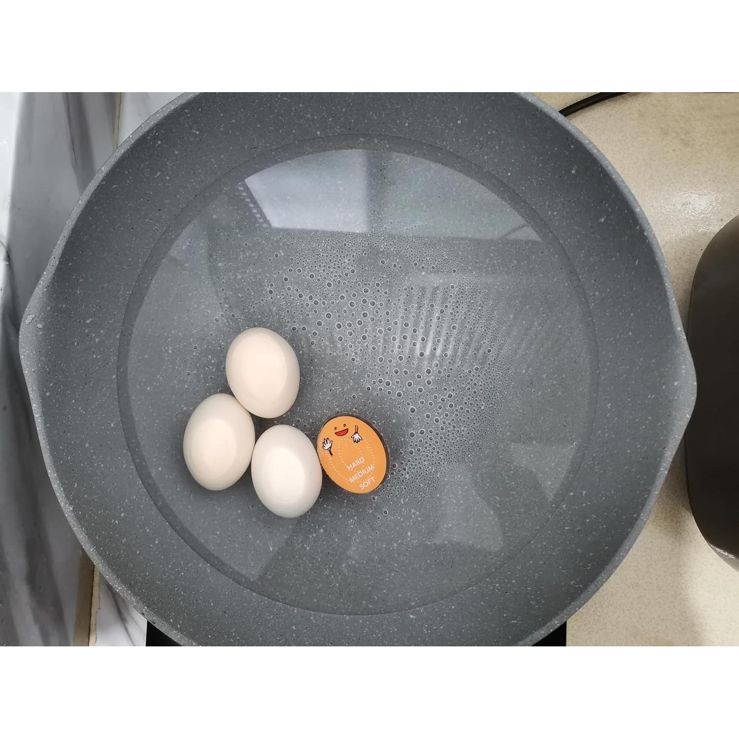 Temporizador de Huevos Cocidos Genérico - Color Naranja - 2 Piezas