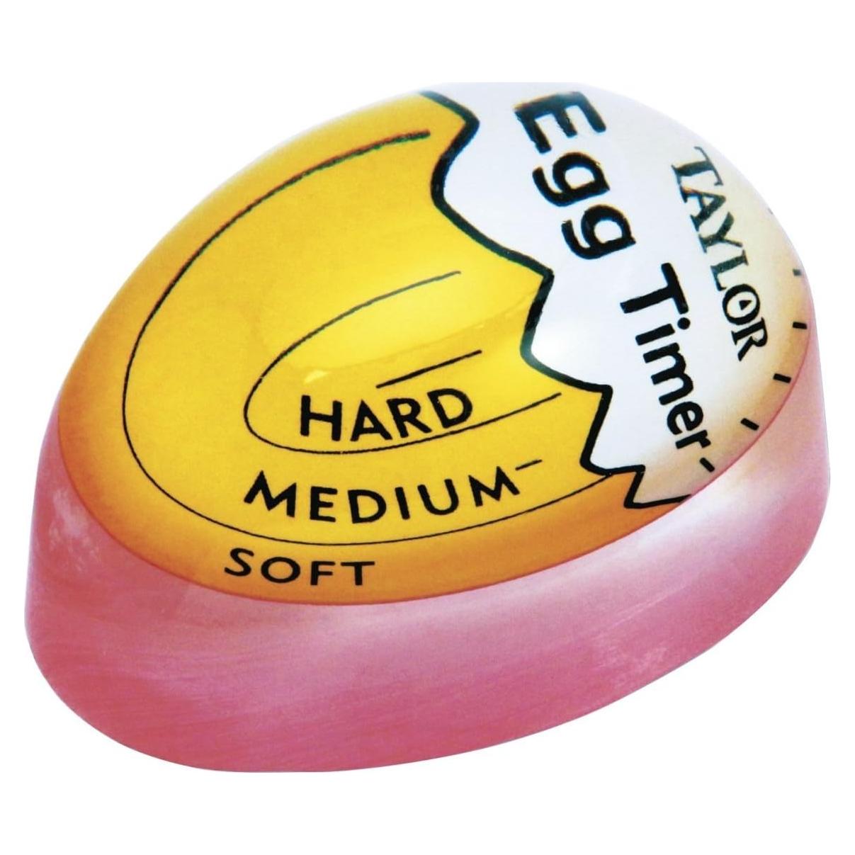 Temporizador de Huevos Taylor 5860-4 con Tinta Termocrómica